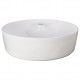 American Imaginations AI-28676 17.1-in. W Above Counter White Bathroom Vessel Sink For 1 Hole Center Drilling