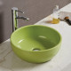 American Imaginations AI-28377 16.14-in. W Above Counter Olive Bathroom Vessel Sink For Wall Mount Wall Mount Drilling