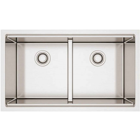 American Imaginations AI-34489 36-in. W Stainless Steel Kitchen Sink With 1 Bowl And 16 Gauge