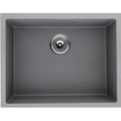 American Imaginations AI-34552 23-in. W CSA Approved Grey Granite Composite Kitchen Sink With 1 Bowl