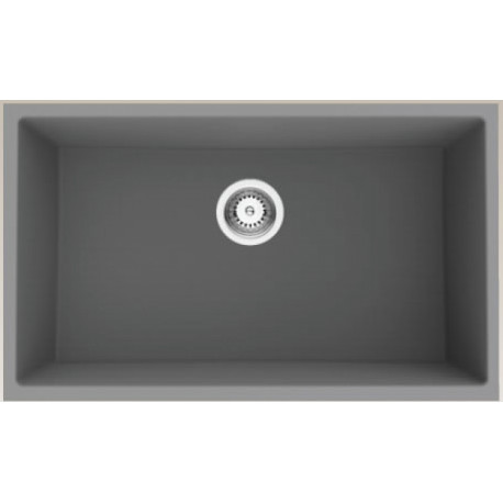 American Imaginations AI-34557 32-in. W CSA Approved Grey Granite Composite Kitchen Sink With 1 Bowl