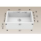 American Imaginations AI-34567 30-in. W CSA Approved White Granite Composite Kitchen Sink With 1 Bowl