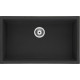 American Imaginations AI-34579 27-in. W CSA Approved Black Granite Composite Kitchen Sink With 1 Bowl