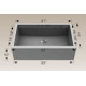 American Imaginations AI-34623 33-in. W CSA Approved Grey Granite Composite Kitchen Sink With 1 Bowl