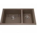 American Imaginations AI-34655 34-in. W CSA Approved Coffee Kitchen Sink With 2 Bowl