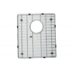 American Imaginations AI-34802 14.25-in. W X 16-in. D Stainless Steel Kitchen Sink Grid Chrome