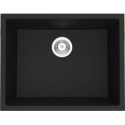 American Imaginations AI-34470 20-in. W CSA Approved Black Granite Composite Kitchen Sink With 1 Bowl