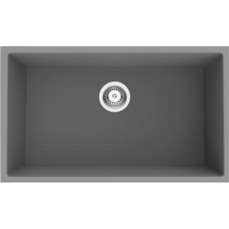 American Imaginations AI-34473 34-in. W CSA Approved Grey Granite Composite Kitchen Sink With 1 Bowl