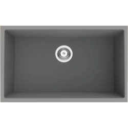 American Imaginations AI-34475 34-in. W CSA Approved Grey Granite Composite Kitchen Sink With 1 Bowl