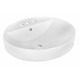 American Imaginations AI-27779 18.1-in. W Above Counter White Bathroom Vessel Sink For 3H4-in. Center Drilling