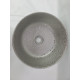 American Imaginations AI-27788 14.09-in. W Above Counter Silver Bathroom Vessel Sink For Deck Mount Deck Mount Drilling
