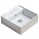 American Imaginations AI-28265 18.1-in. W Above Counter White Bathroom Vessel Sink For 3H4-in. Center Drilling