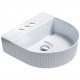 American Imaginations AI-27829 15.74-in. W Above Counter White Bathroom Vessel Sink For 3H4-in. Center Drilling