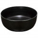 American Imaginations AI-27839 14.09-in. W Above Counter Black Bathroom Vessel Sink For Deck Mount Deck Mount Drilling