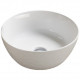 American Imaginations AI-27857 14.09-in. W Above Counter White Bathroom Vessel Sink For Deck Mount Deck Mount Drilling