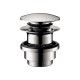 Hansgrohe 50100101 HANSGROHE-50100831 Sink Drain with Push-Open Drain