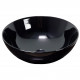 American Imaginations AI-27993 14.09-in. W Above Counter Black Bathroom Vessel Sink For Wall Mount Wall Mount Drilling
