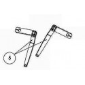 Entrematic W5 Extended Pull Arm for Left Hand (up to 8" reveal)