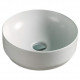American Imaginations AI-28193 13.8-in. W Above Counter White Bathroom Vessel Sink For Deck Mount Deck Mount Drilling