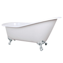 Kingston Brass NHVCTND653129B Clawfoot Bath Tubs With No Faucet Drillings