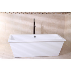Kingston Brass VTSQ663422 Freestanding Bath Tubs