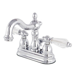 Kingston Brass KB160 4" Centerset Bathroom Faucets,Wilshire Lever