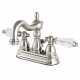 Kingston Brass KB160 4” Centerset Bathroom Faucets,Wilshire Lever