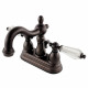 Kingston Brass KB160 4” Centerset Bathroom Faucets,Wilshire Lever