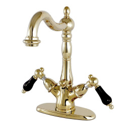 Kingston Brass KS143 Mono Deck Mount Bathroom Faucet