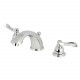 Kingston Brass KB96 Widespread Bathroom Faucets,NuWave French Lever