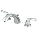 Kingston Brass KB961B Widespread Bathroom Faucets w/ Brass Pop-Up Drain