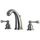 Kingston Brass KB98BL Widespread Bathroom Faucets,Metal Lever