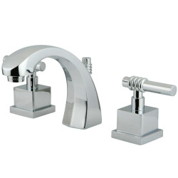Kingston Brass KS498QL Widespread Bathroom Faucets