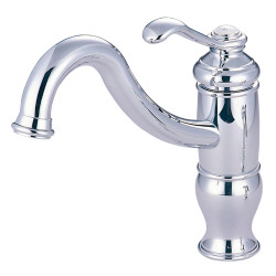 Kingston Brass KS756TL Single Handle Kitchen Faucet Without Sprayer