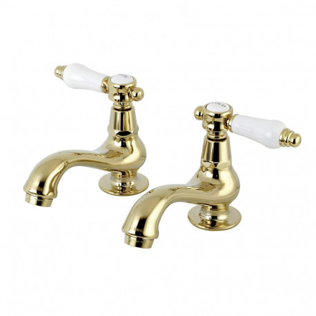 Kingston Brass KS110BPL Single Handle 4" Centerset Bathroom Faucet