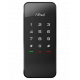 Alfred DB1 Matte Black Smart Touchscreen Motorized Deadbolt Lock With Bluetooth And Z -Wave