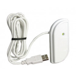 Secura Key ET-AUM eTag Mullion Reader w/ 6' Cable Terminated in a USB Connector
