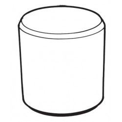 Peter Pepper LT Cylindrical Laminate Drum Table