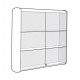 Peter Pepper REW PepperMint Wall Mounted Showcase W/Lighting Soffit