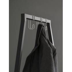 Magnuson BUTLER-HOOKS Set Of 3 Chrome Hanging Hooks