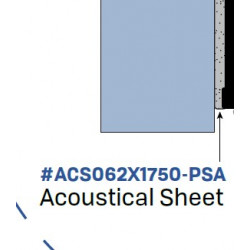 Legacy Manufacturing ACS062X1750 Acoustical Soundproof Material