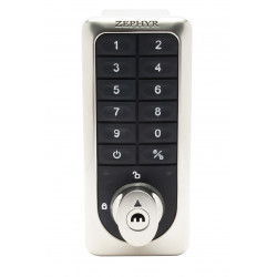 Zephyr 6210 Professional Series Electronic RFID Lock, Keypad and Card Access Option - Vertical Keypad