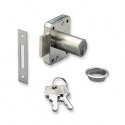 Sugatsune 2100 2100-30-801 Cabinet Brass Cylinder Lock, Finish-Nickel