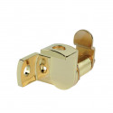 Zephyr 10824-010 Padlockable Hasp Cam Lock, Brass Plated