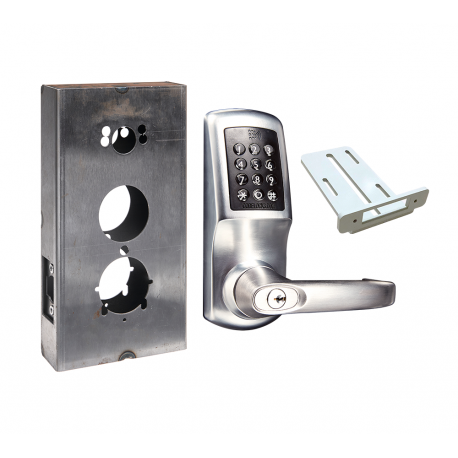 Codelocks 93860 CL5510 Smart Lock,Tubular Latchbolt Gate Box Kit