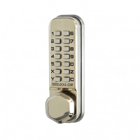 Codelocks CL210KSS Series Mechanical Lock Door Knob, For Door Thickness-1-3/8" - 2-3/8"
