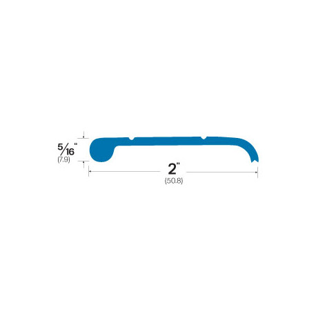 Accurate 8T2 Bronze Hinged Door Weatherstrip Saddles
