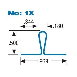 Accurate 1X Window Weather Strip