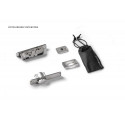  ST.M+.70.E.FS.SS System M+ Pivot Door Hinge Sets With Non-Adjustable Flush Floor Plate,Round Corners