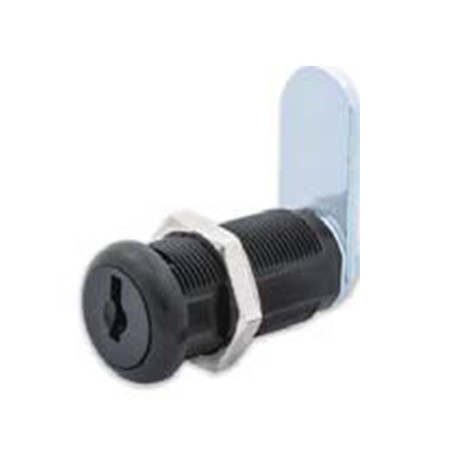 FJM Security 8X00-BLK-MK Disc Tumbler Cam Lock Master Keyed Black